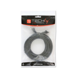 Techly Patchcord utp 0,5M C5 cca czar