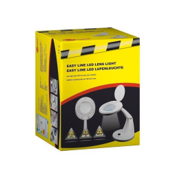 Lupa stojąca 100mm 1,7x podświetlenie LED 450lm