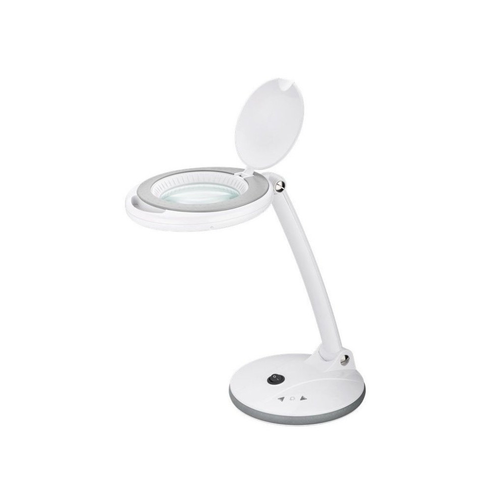 Lupa stojąca 100mm 1,7x podświetlenie LED 80-400lm