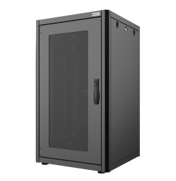 Techly Szafa stojąca rack 19 26U 600x800 drzwi szklane